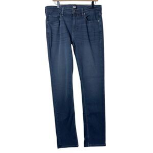 Paige Federal Jeans Mens 34 Blue Slim Fit Stretch Denim Pants Trip W6504 Casual